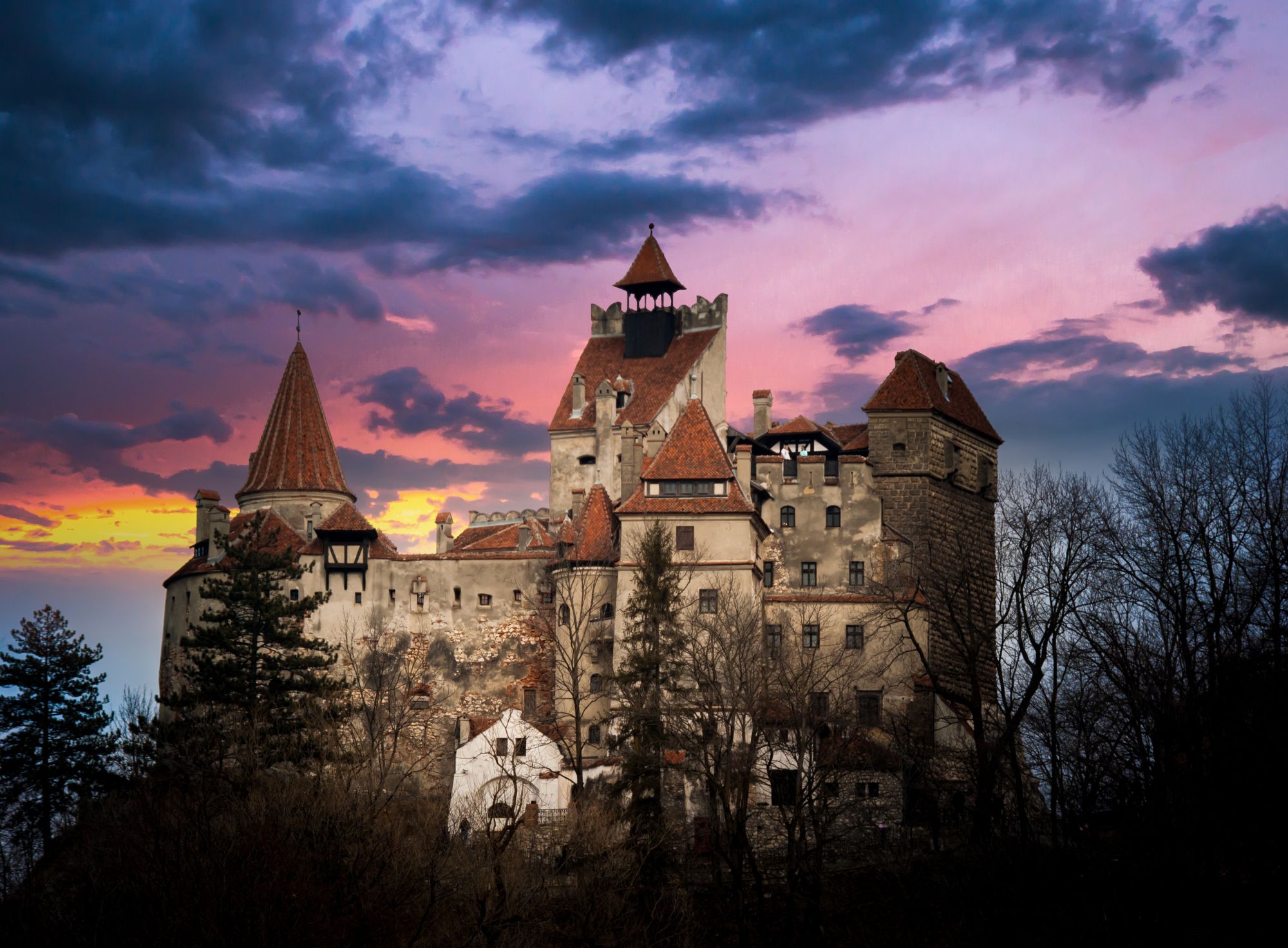 Rumunia widok zamku