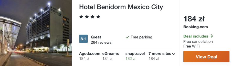 zarezerwuj hotel w meksyku