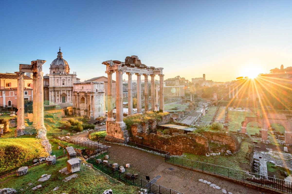 forum romanum w rzymie