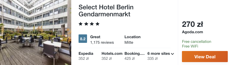 zarezerwuj hotel w berlinie