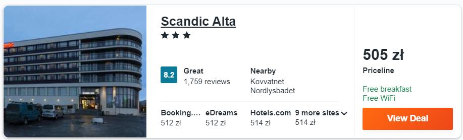 zarezerwuj hotel w norwegii
